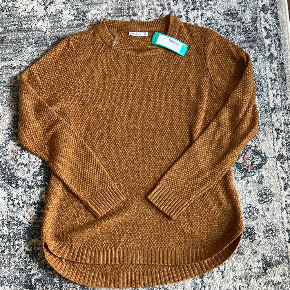 Women's Nickole Textured Sweater in Camel